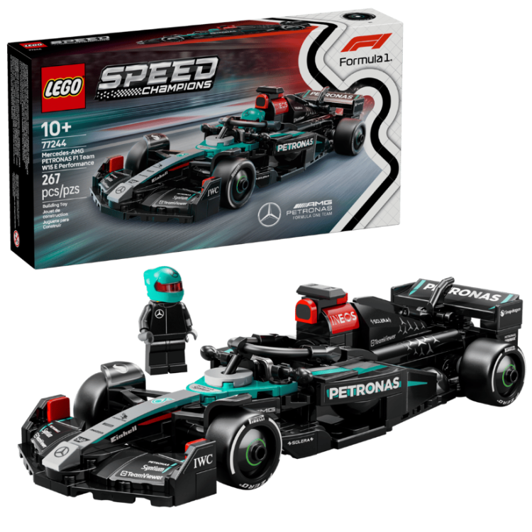 LEGO Speed Champions – Pretekárske auto Mercedes-AMG F1